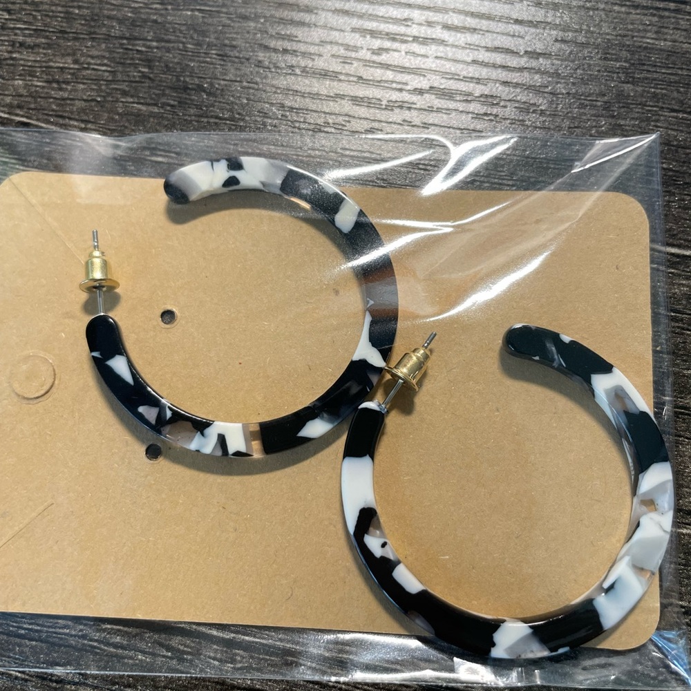 Acrylic earrings